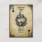 スペードの王-名刺 名刺 (正面)