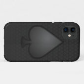 スペードの記号のiPhone 5の場合 Case-Mate iPhoneケース (裏面(横))