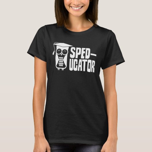 スペードウカータースペード特別教育認識度かわいい Tシャツ (正面)
