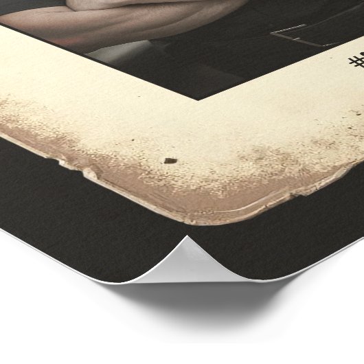 スペードカスタムの警察官ギフトウォールアート、エース ポスター (角)