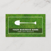 スペードショベル工具園芸用造園芝生気に 名刺 (正面)