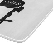 スペードズのクイーンホールディングブラックエースサンダー_コーブ カッティングボード (角)