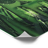 スペードズスーツ（黒から緑） ポスター (角)