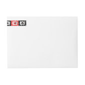 スペードダイアモンズクラブハートトランプ ラップアラウンドラベル (正面)