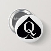 スペードボタンの女王 缶バッジ (正面&裏面)