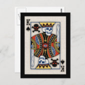 スペード死 ポストカード (正面/裏面)