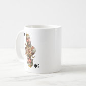 スペード王の像を持つマグカップ コーヒーマグカップ (正面左)