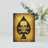 スペード葉書の死 ポストカード (スタンド正面)