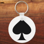 スペード記号 キーホルダー (正面)