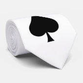 スペード記号 ネクタイ (ロール)