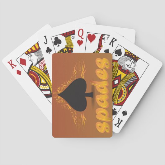 スペード遊のカードデッキ トランプ (裏面)