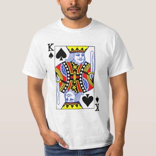 スペード遊のカード Tシャツ (正面)
