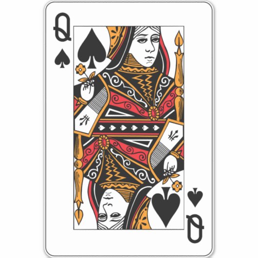 スペード シール (正面)