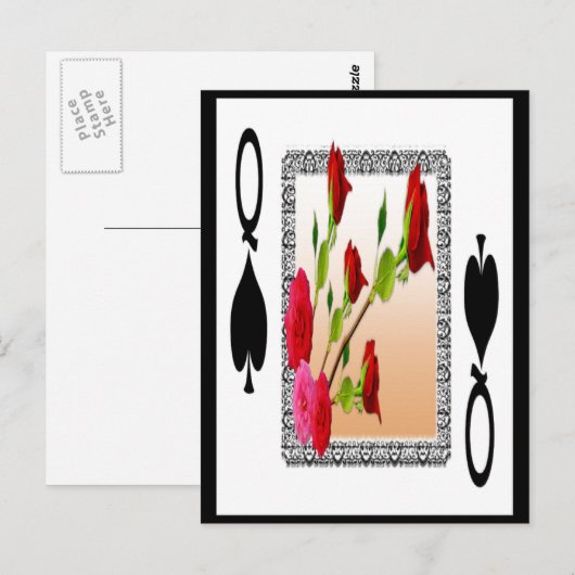 スペード ポストカード (正面/裏面)