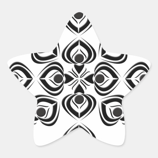 スペード 星シール (正面)