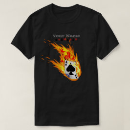 スペードTシャパーソナライズされたツのエース Tシャツ