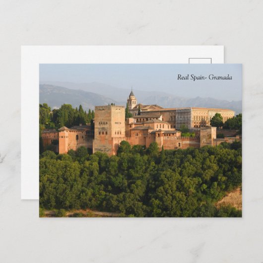 スペ実在イン – グラナダ ポストカード (正面/裏面)