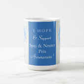 スペ/ヌータペット認識度リボンエンジェルカスタムムグ コーヒーマグカップ (中央)