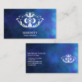 スホリスティックテナルムーンサードアイネブラブルーブシ 名刺 (正面/裏面)