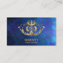 スホリスティックテナルムーンサードアイネブラブルー 名刺