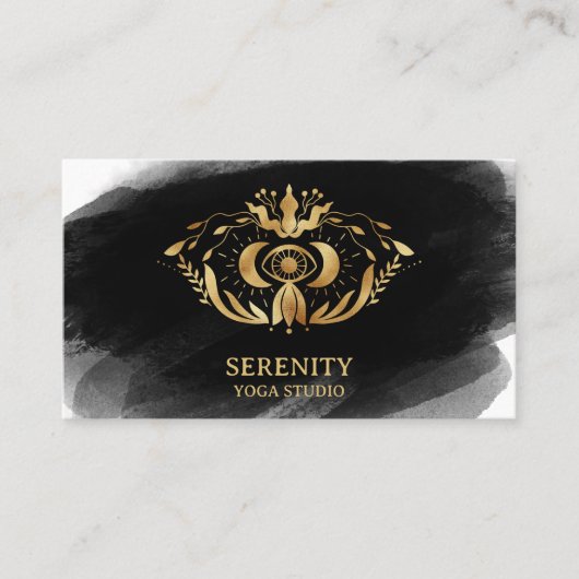 スホリスティックテナルムーンサードアイヨガビジネスCa 名刺 (正面)