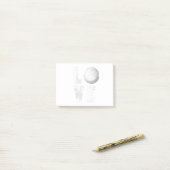 スポおもしろいーツ愛 好家向けバレーバレー ポストイット (デスク上)