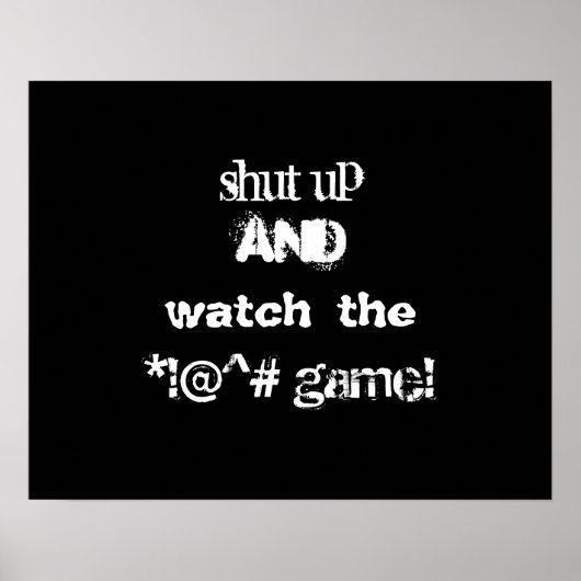 スポおもしろいーツ ポスター (正面)