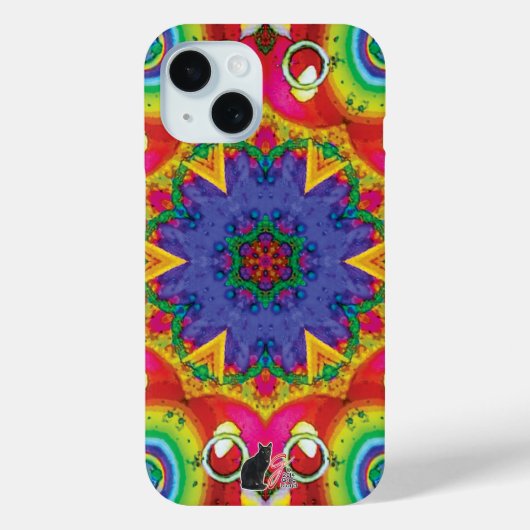スポアーズ カレイドスコープ Case-Mate iPhoneケース (裏面)
