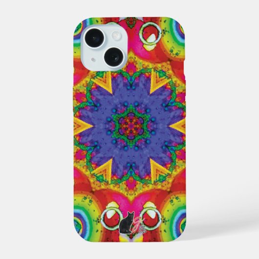 スポアーズ カレイドスコープ iPhone 15ケース (裏面)