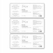 スポイトボトルラベル シール (正面)