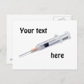 スポイト-カード ポストカード (正面/裏面)