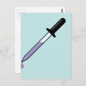 スポイト ポストカード (正面/裏面)