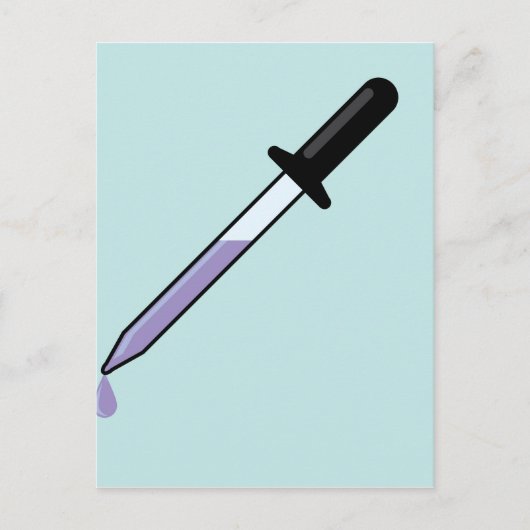 スポイト ポストカード (正面)