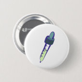 スポイト 缶バッジ (正面&裏面)