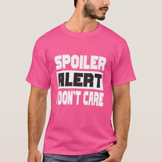 スポイラー警告気に私はEmo服1 Tシャツ (正面)