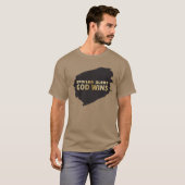 スポイラー警告Tシャツ Tシャツ (正面フル)