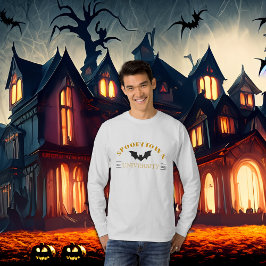 スポオキータウン大学ハロウィーン長袖 Tシャツ