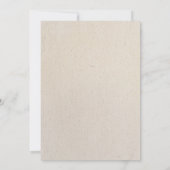 スポオクタキュラハロウィーンウィッチハット幽霊誕生日 招待状 (裏面)