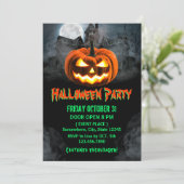 スポオクタキュラパンプキ幽霊のよく出るンハウスハローウィンパーティ 招待状 (スタンド正面)