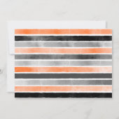 スポオクタキュラパーティーハロウィーン幽霊フォト誕生日 招待状 (裏面)