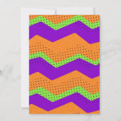 スポオクタキュラーカボンプキンス誕生日招待状 招待状 (裏面)