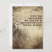 スポオクタキュラークリープマンションハローウィンパーティ 招待状 (正面)