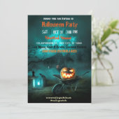 スポオクタキュラーダーク幽霊のよく出るハウスハローウィンパーティイン 招待状 (スタンド正面)