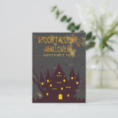 スポオクタキュラーハロウィン幽霊のよく出るハウスパーティー ポストカード (スタンド正面)