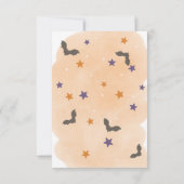 スポオクタキュラーハロウィーンキャンディパーティの招待状 招待状 (裏面)