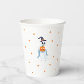 スポオクタキュラーハロウィーン幽霊 紙コップ (裏面)