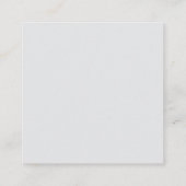 スポオクタキュラーハロウィーン招待状カード エンクロージャーカード (裏面)