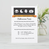 スポオクタキュラーハロウィーン招待状 招待状 (スタンド正面)
