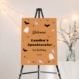 スポオクタキュラーハロウィーン誕生日ウェルカムサイン