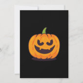 スポオクタキュラーパンプキンハウスハローウィンパーティ 招待状 (裏面)